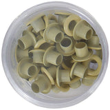 Eyelets Amarillo Pastel Aluminio