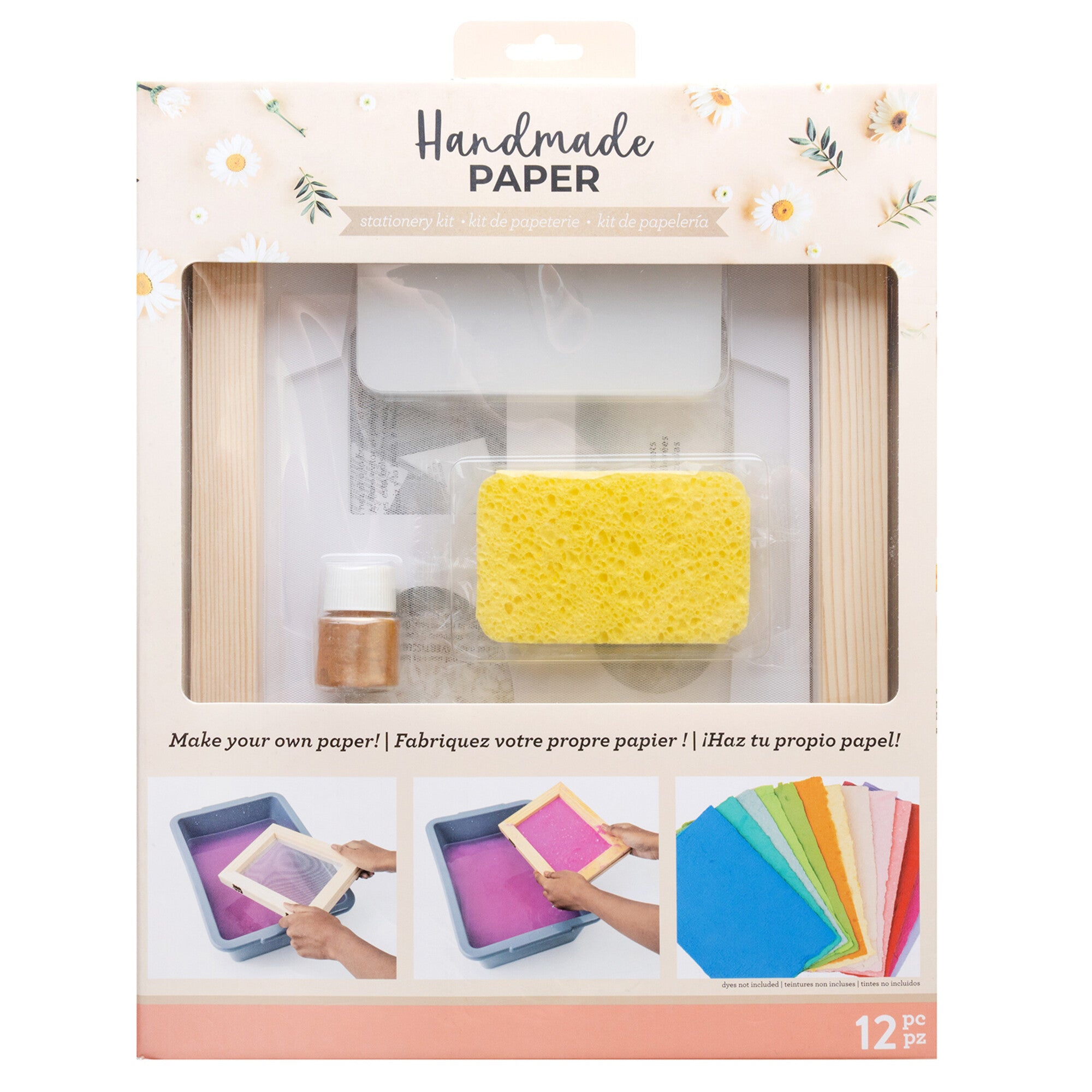 kit de papeleria Para hacer papel a mano