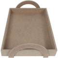 Bandeja MDF  con Asas Semicircular 36,5*25*7,3