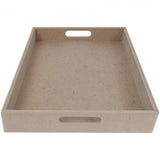 Bandeja MDF recta con Asas 35x25x4,5