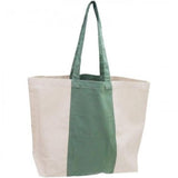 Bolsa bicolor Moss/crudo 50x36x12 ref.17