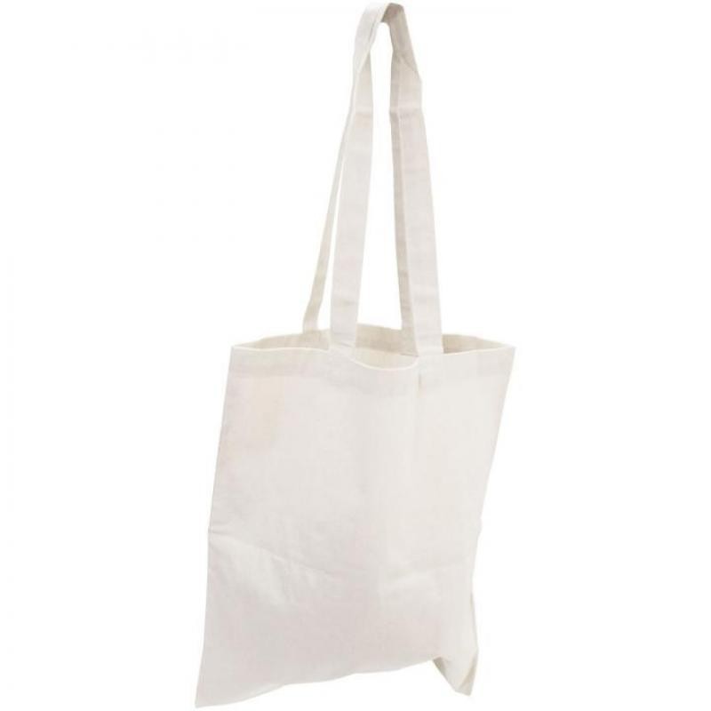 Bolsa Urban Tote crudo 100% algodón 140gr 35x38 asa larga