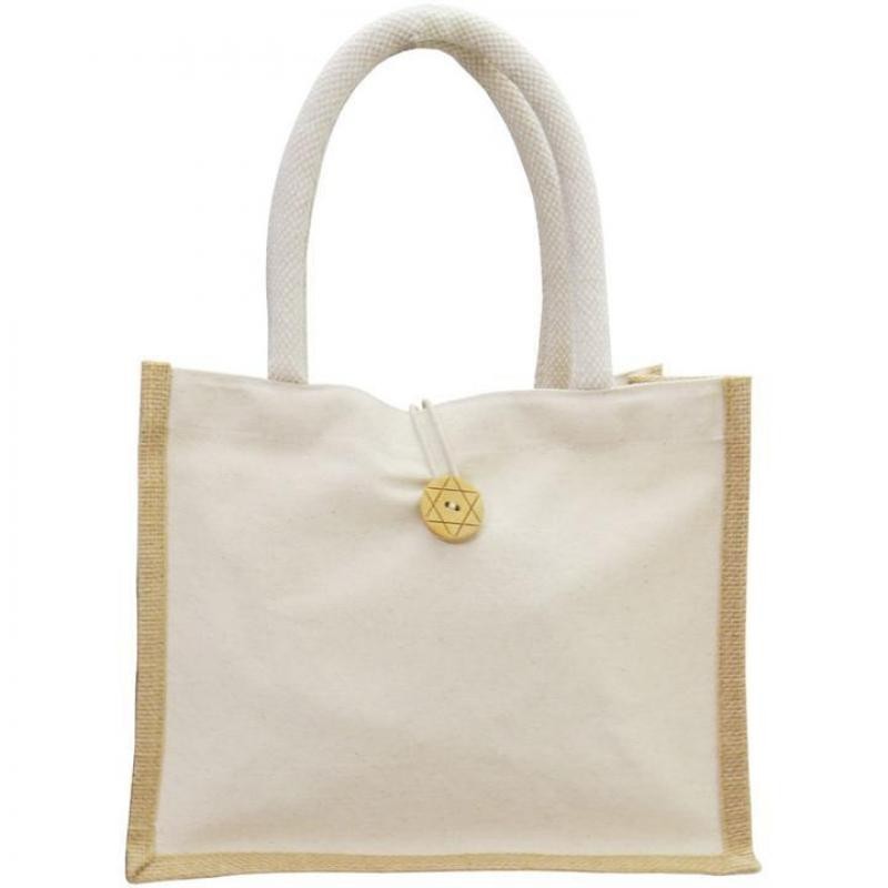 Bolso Crudo Yute 35x33x12 ref. 1
