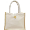 Bolso crudo botón  28x21x12 ref 22