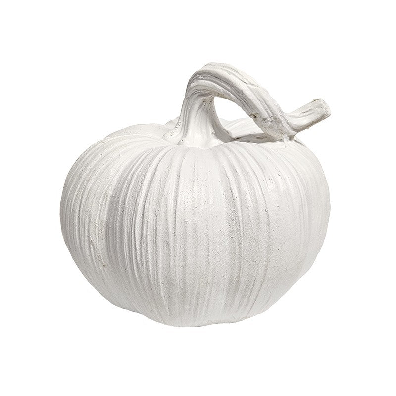 Calabaza Resina Rallada Chata Grande 13x11 Cm