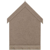 Casita Porta-llaves  mdf 24,5x31,5