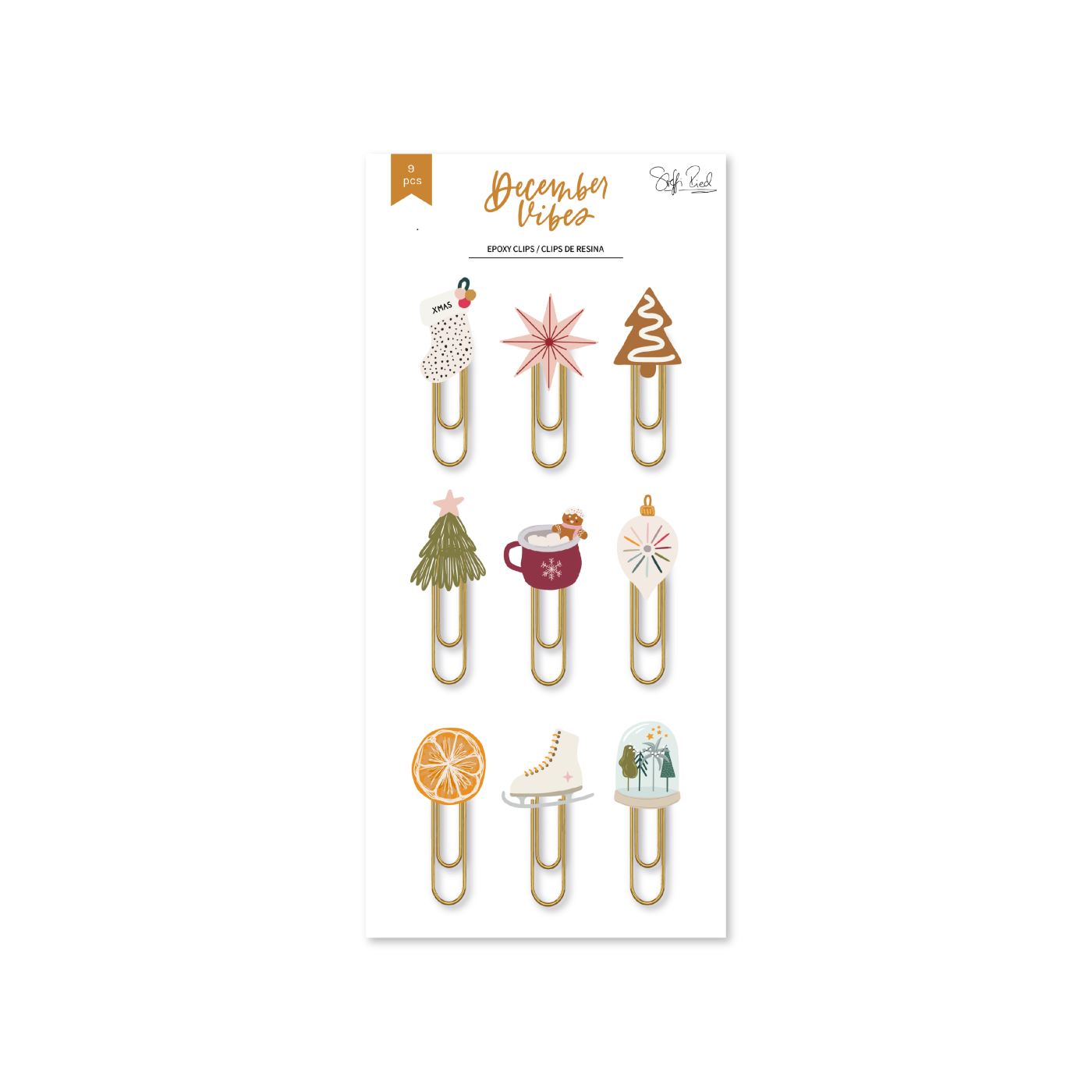 Clips Epoxi December Vibes By Lora Bailora