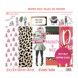 Block 30X30 Miss Claus