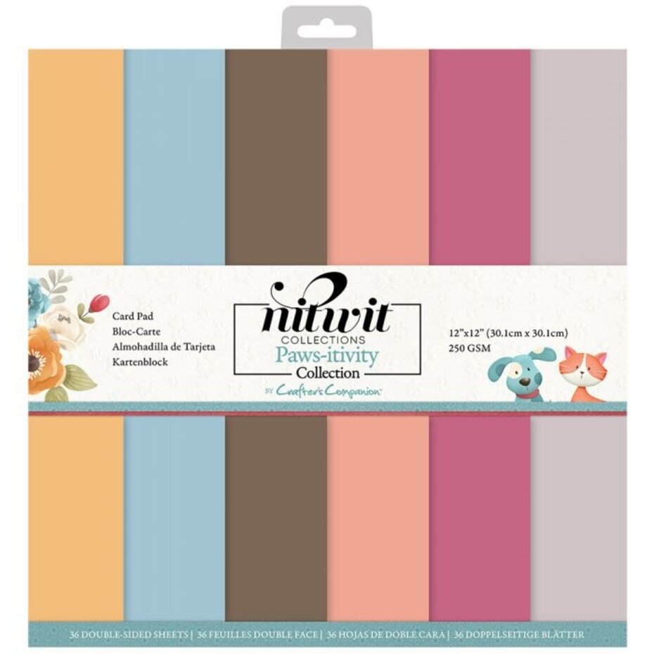 Block de papeles 30x30 Paws -itivity