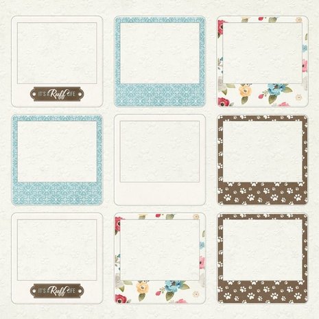 Block 30X30 Troquelados Perros Y Gatos