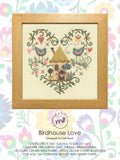 Kit de Punto de Cruz Birdhouse Love