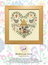 Kit de Punto de Cruz Birdhouse Love