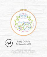 Kit de Bordado Pussy Galore