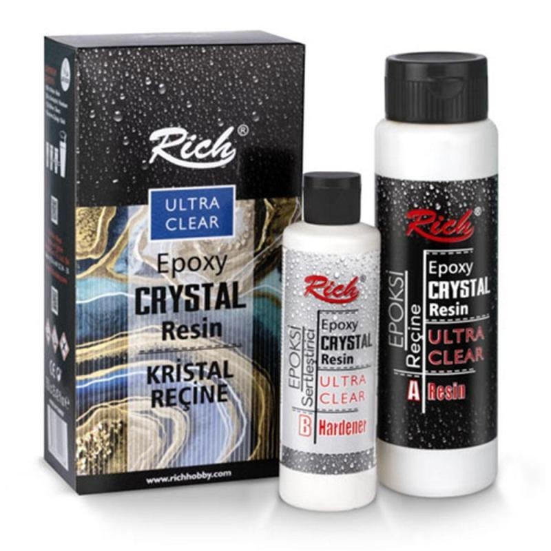 Epoxy crystal resin Rich 500+250cl transparente
