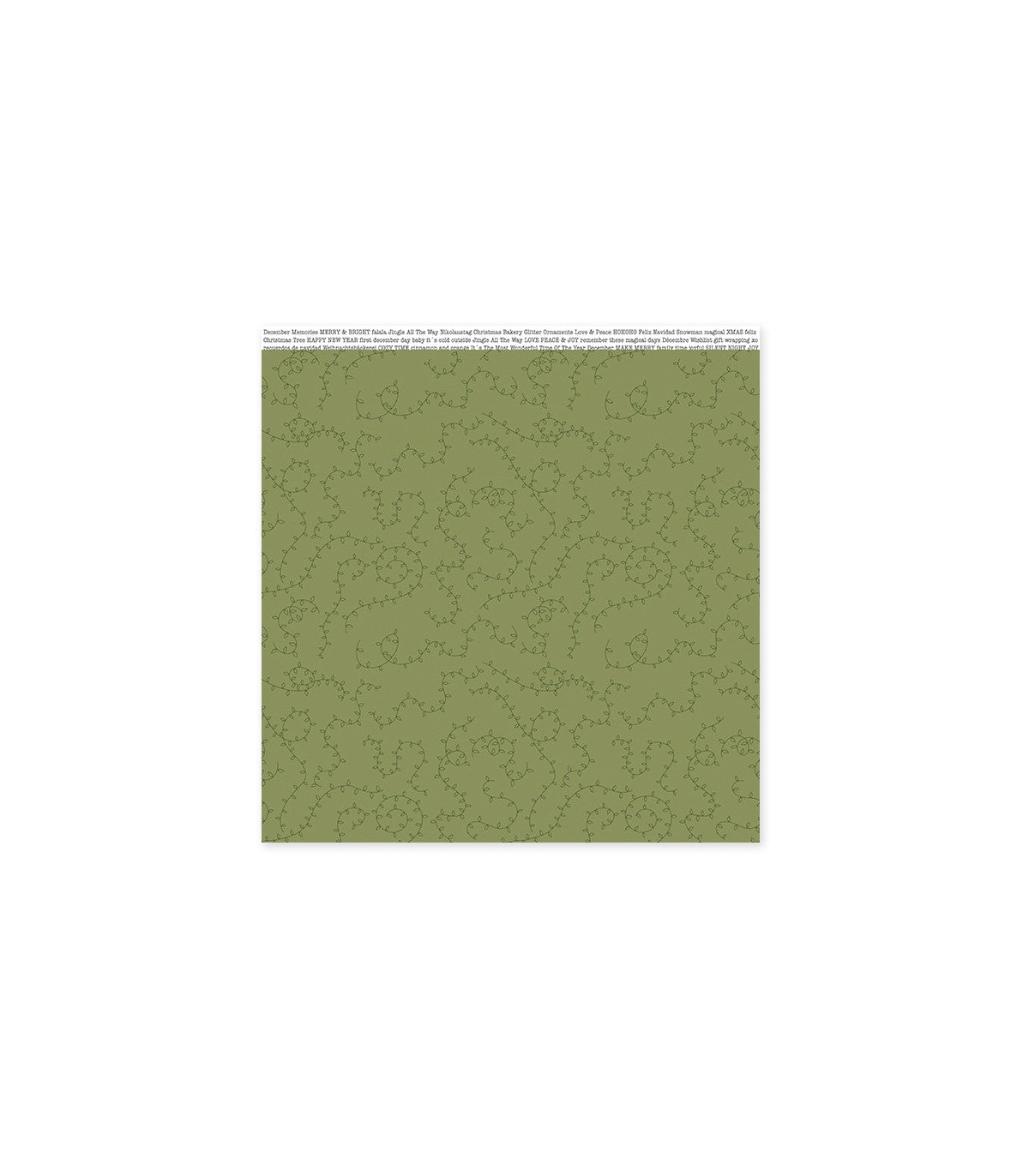 Block 30x30 December Vibes By Lora Bailora