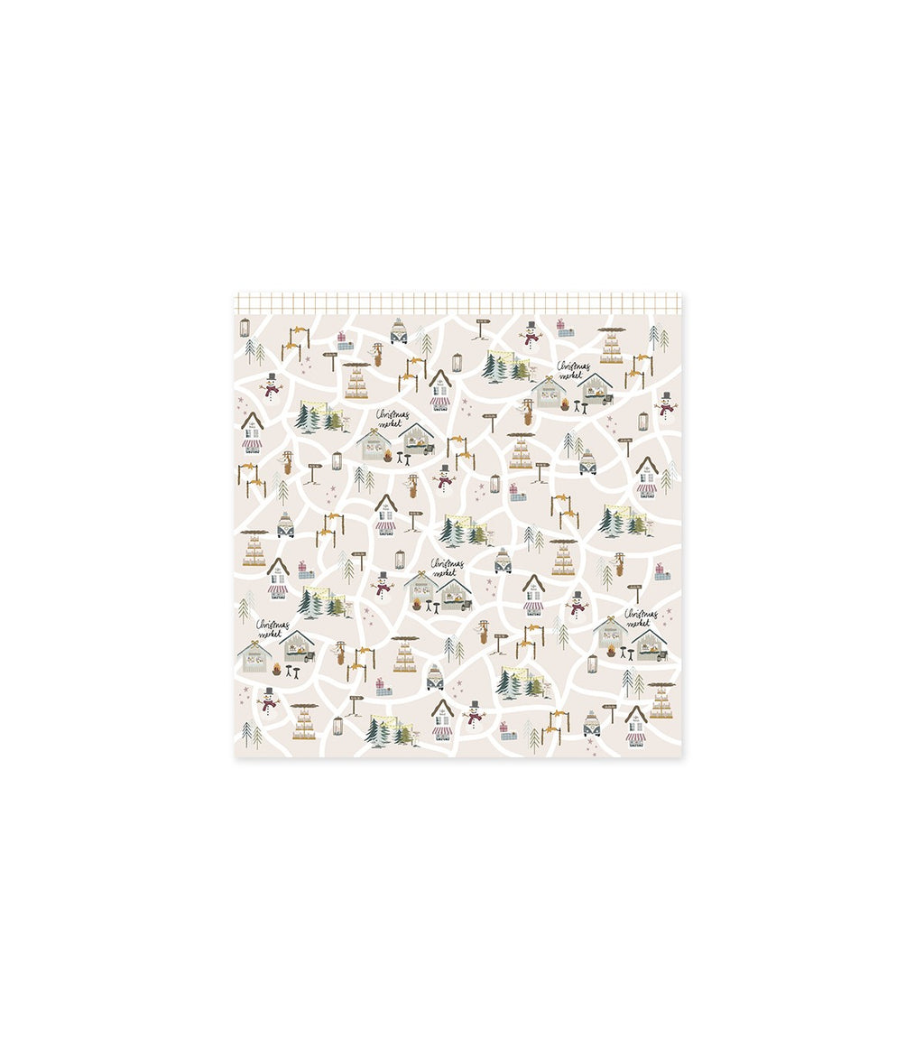 Block 30x30 December Vibes By Lora Bailora