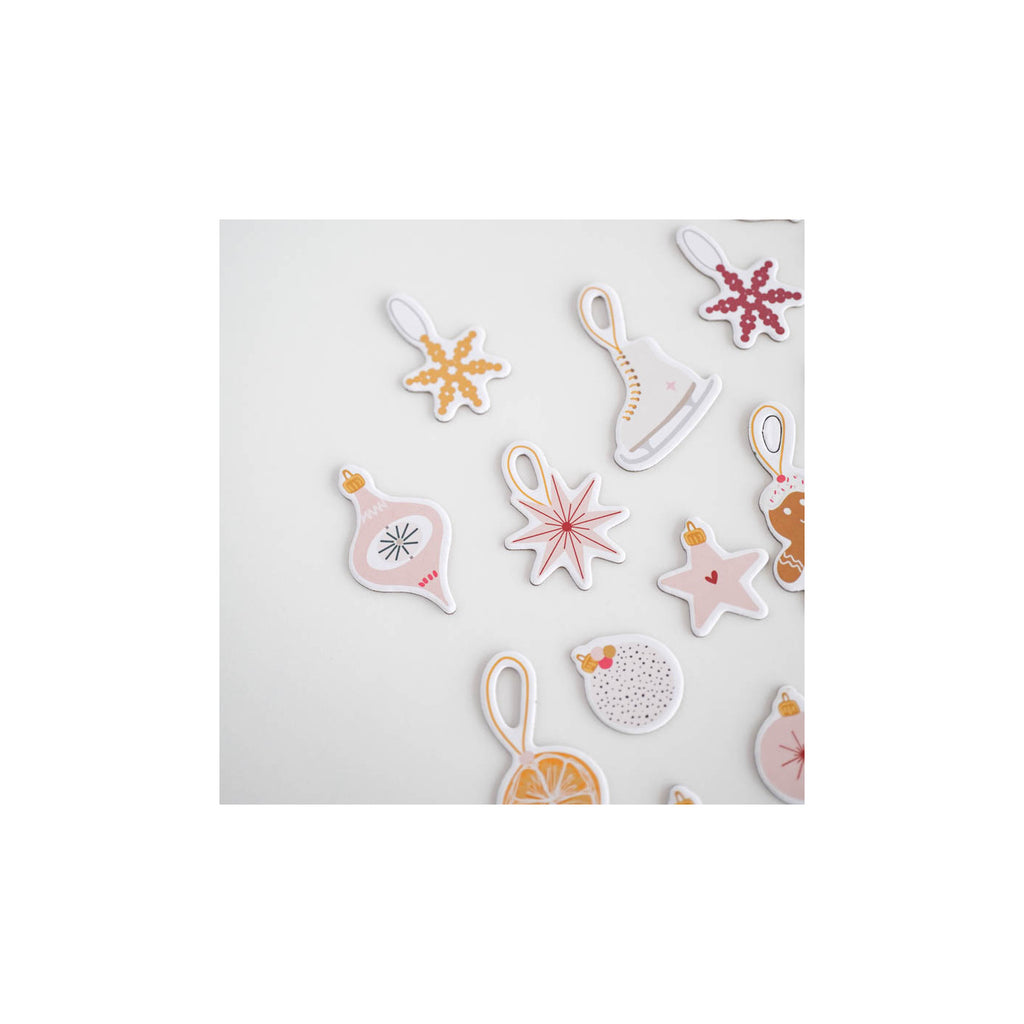 Die Cuts Chipboard December Vibes By Lora Bailora