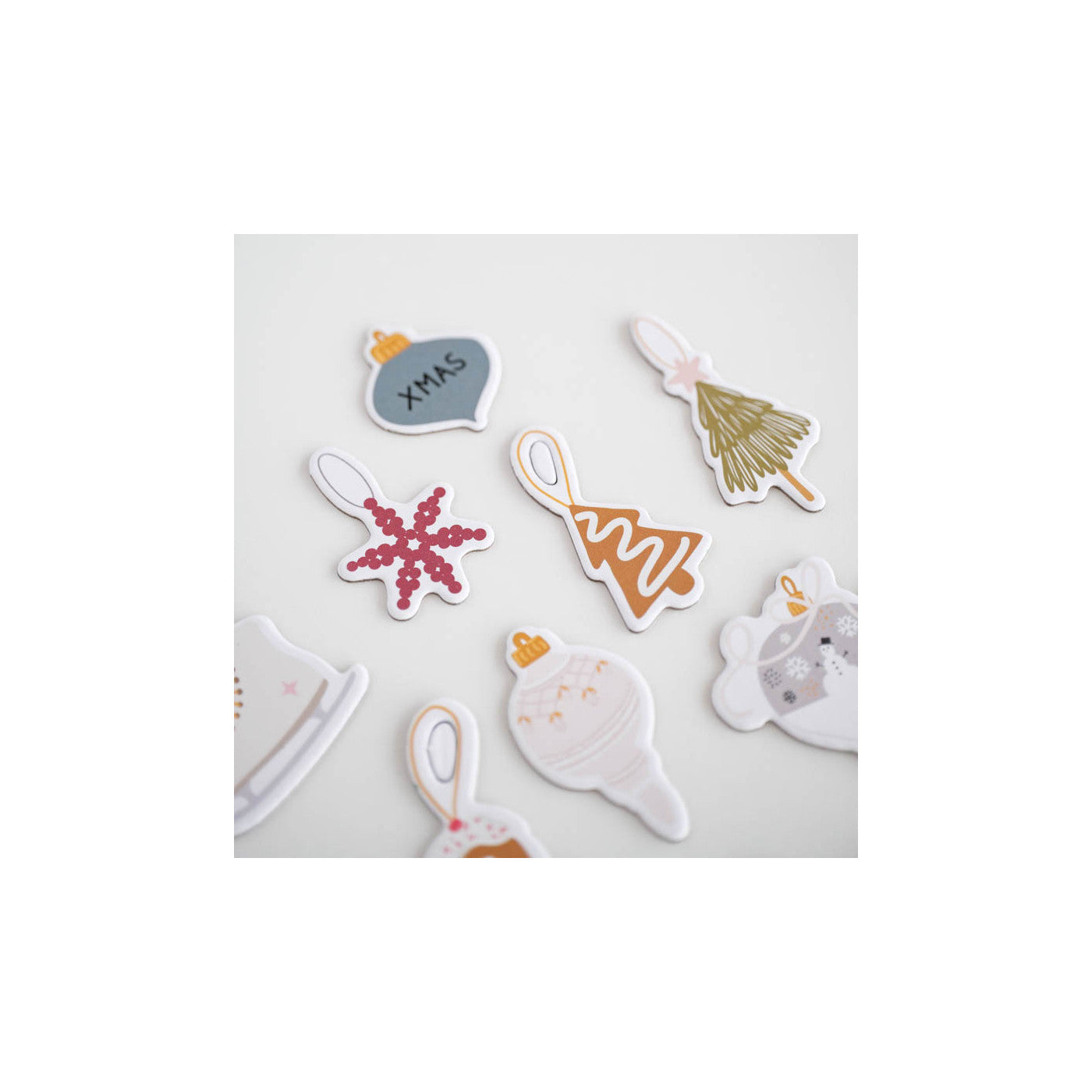 Die Cuts Chipboard December Vibes By Lora Bailora