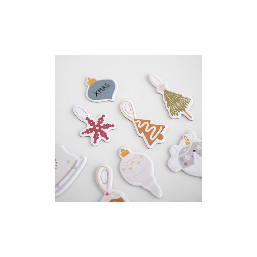 Die Cuts Chipboard December Vibes By Lora Bailora