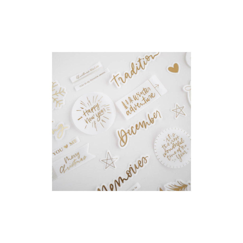 Die Cuts Vellum December Vibes By Lora Bailora