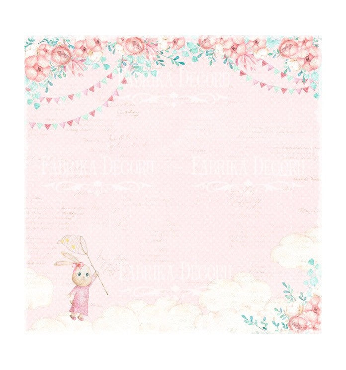 Block 30X30 Dreamy Baby Girl