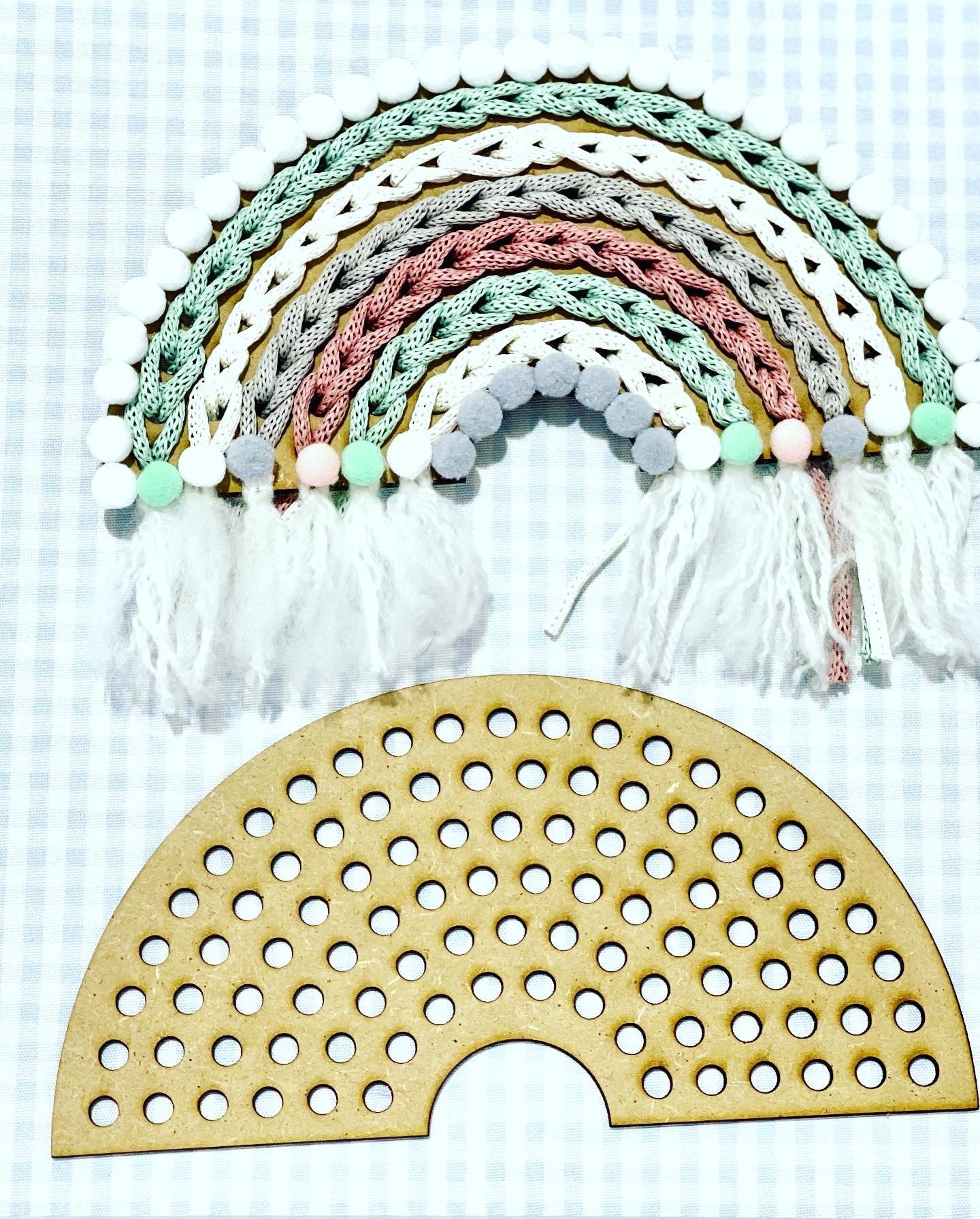 Soporte Arcoíris Dm Para Crochet