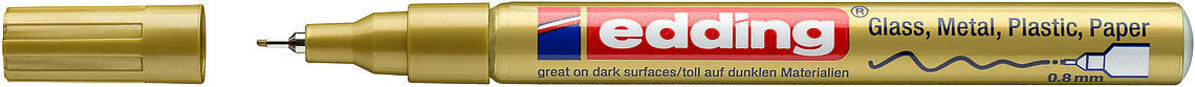 Rotulador Edding e-780 Gloss paint Marker Gold 4-780-9-053