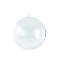 Bola Plástico Transparente 10 Cm