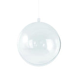Bola Plástico Transparente 10 Cm