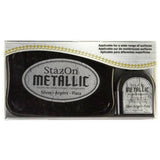 Tinta Stazon Metallic Silver
