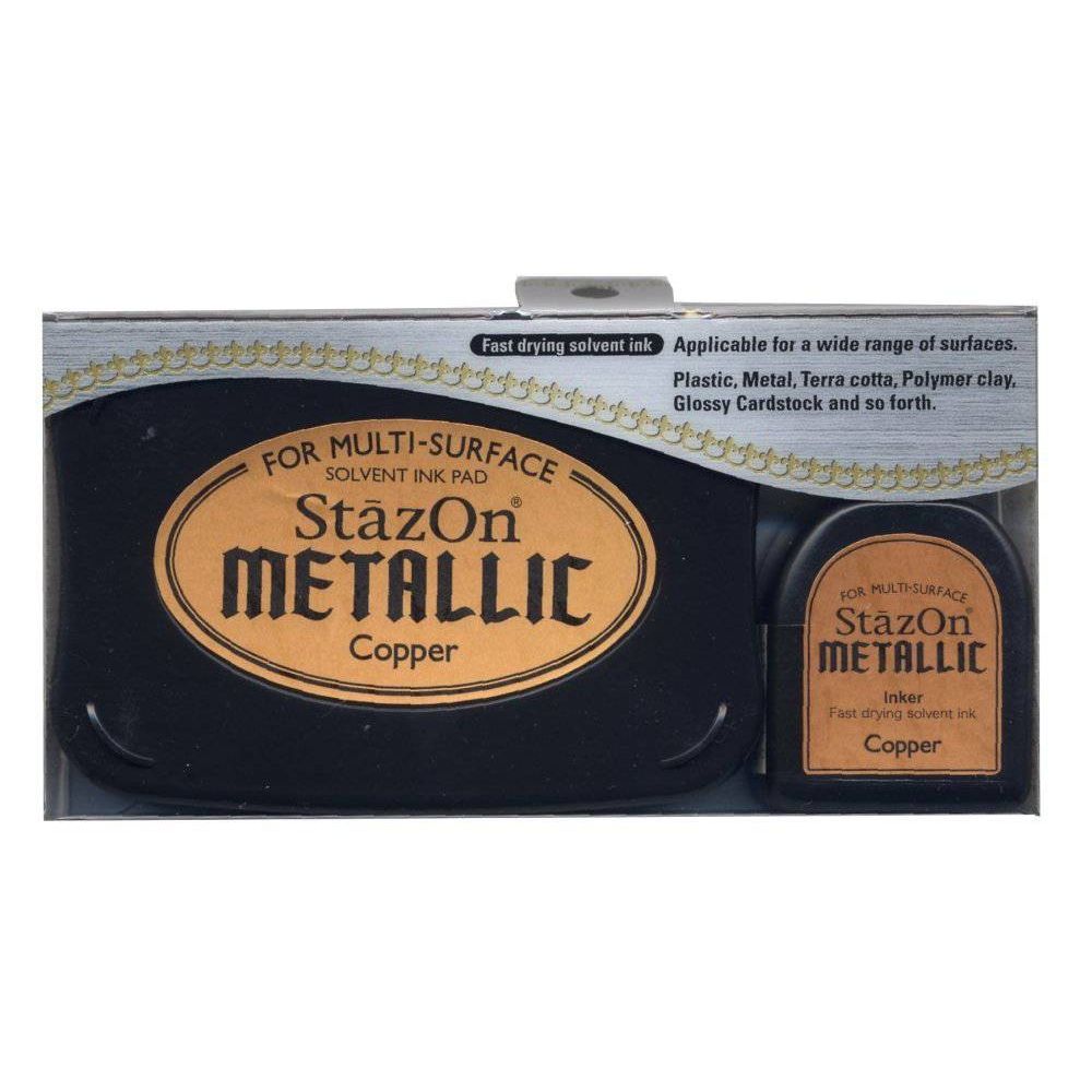 Tinta Stazon Metallic Cooper