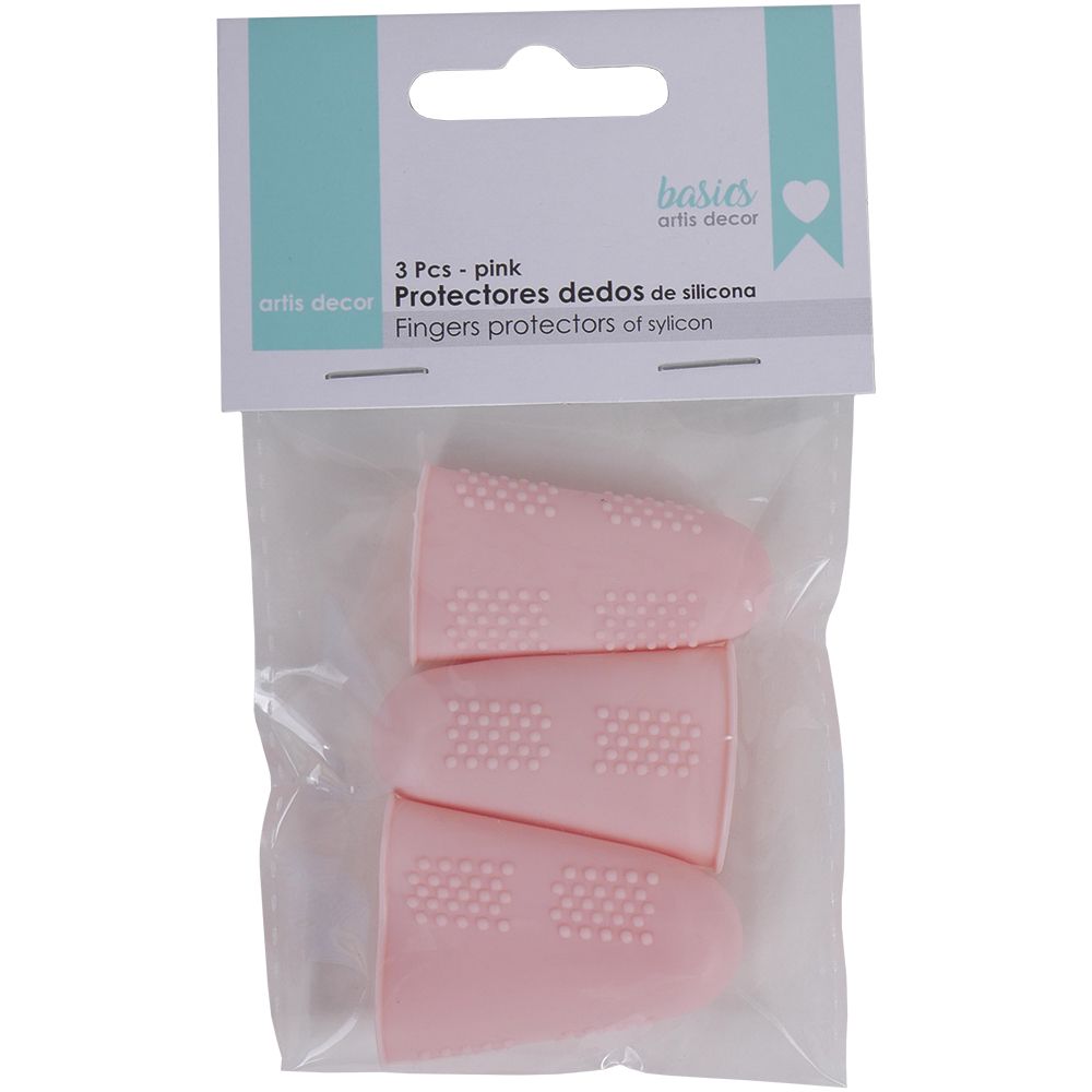 Protectores Dedos De Silicona Rosa