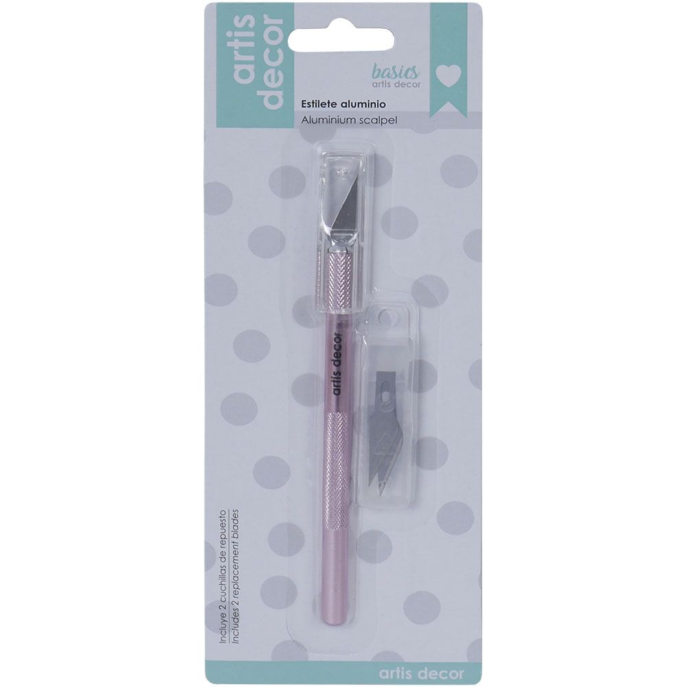 Cutter Estilete Rosa