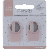 Recambio Imanes Stamp It Base Estampación Sellos Lora Bailora