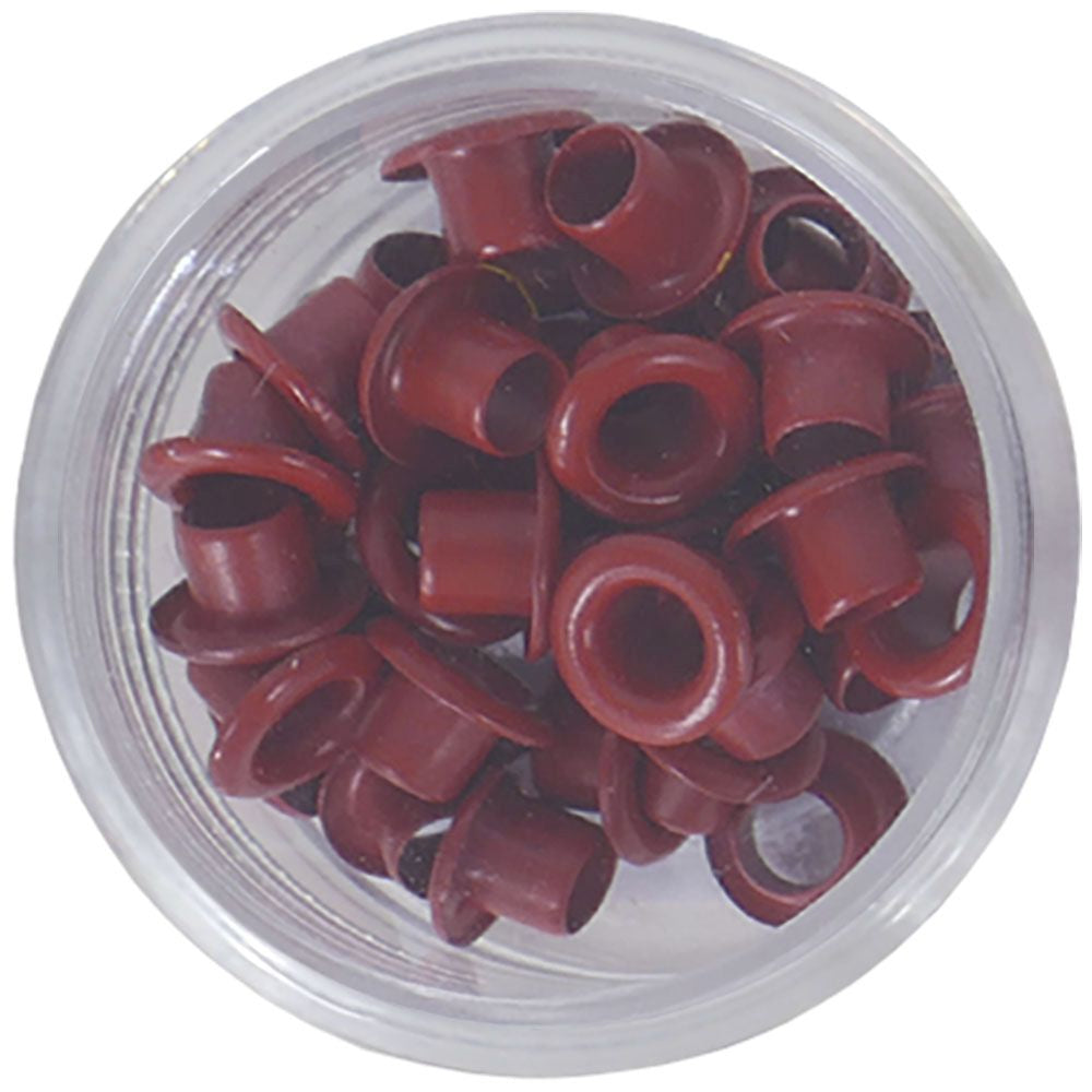 Eyelets Rojo Aluminio