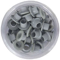 Eyelets Azul Grisáceo Aluminio