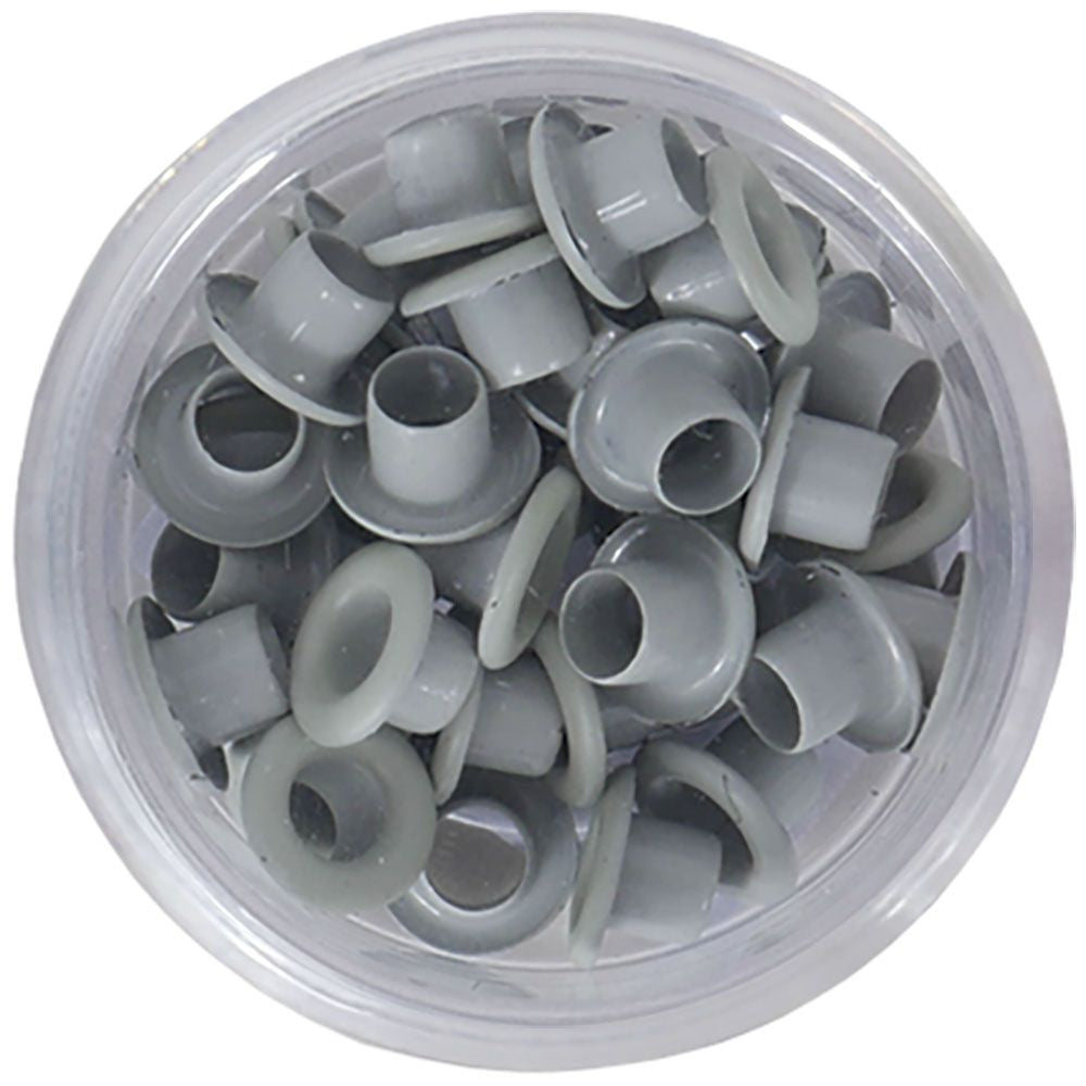 Eyelets Azul Grisáceo Aluminio