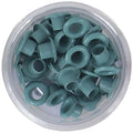 Eyelets Verde Agua Aluminio
