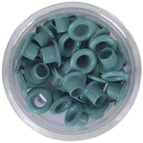 Eyelets Verde Agua Aluminio