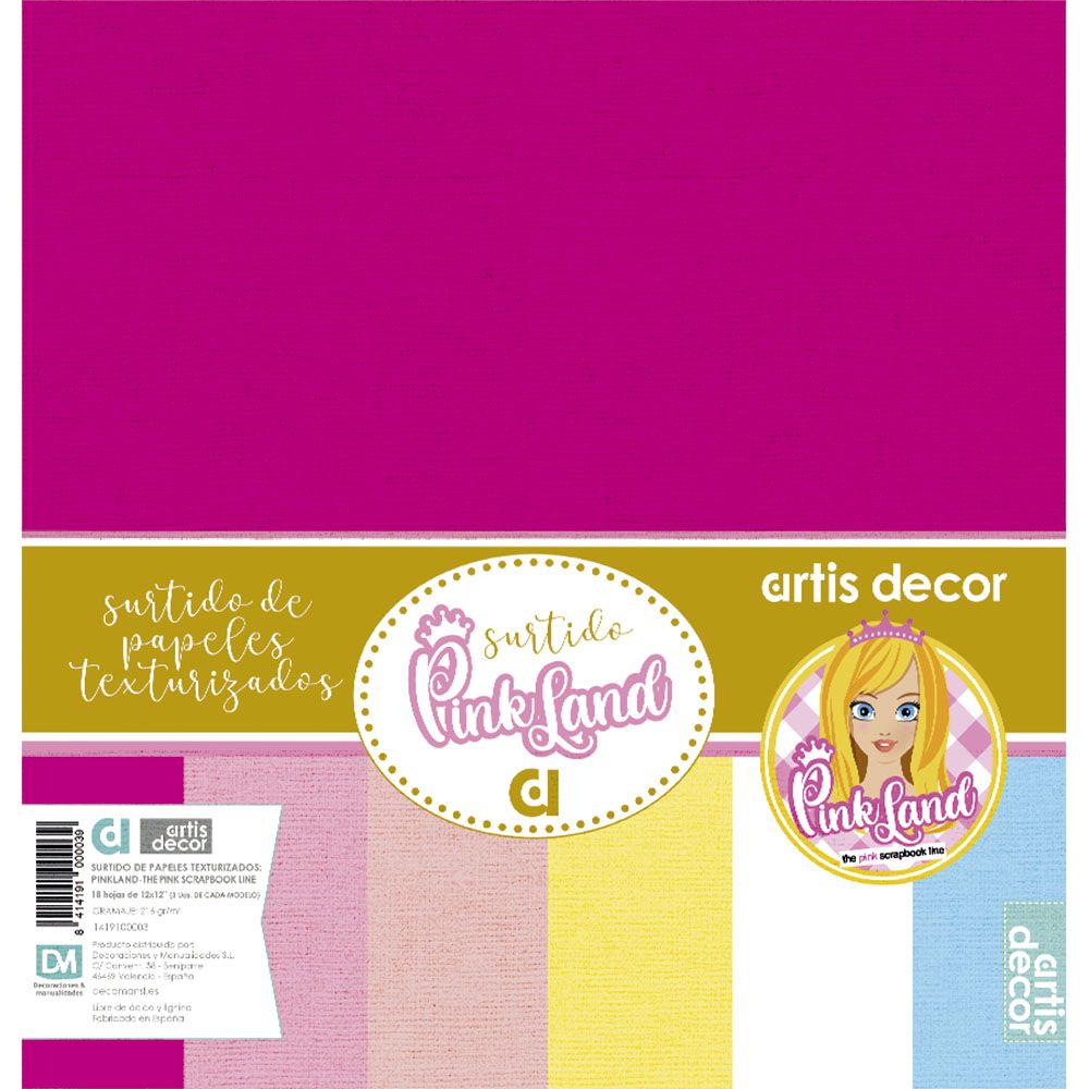 Block 30x30 Básicos Texturizados Pinkland