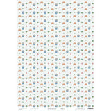Papel Cartonaje Cuadros Rosa