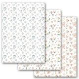 Set 3 Papel Cartonaje Corazones
