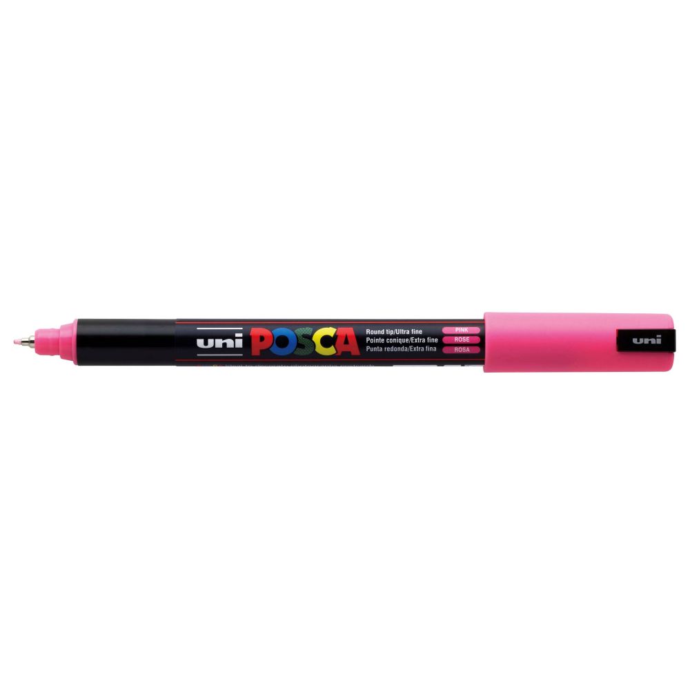 Uni Posca Rotulador Fino Rosa 0,7mm