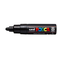 Uni Posca Rotulador Grueso Negro 24 4.5-5.5mm