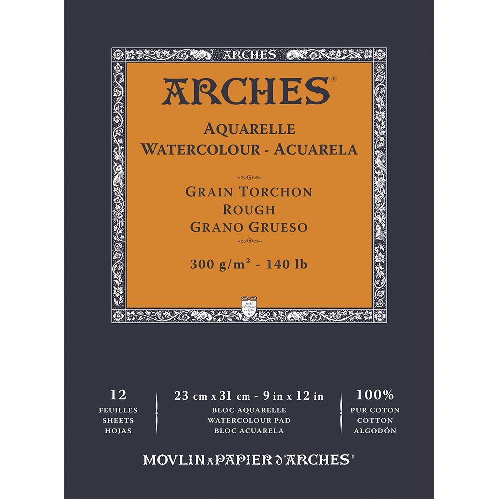 Papel Acuarela Arches Grano Grueso