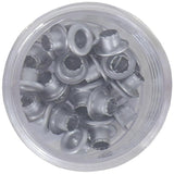 Eyelets Aluminio Metálico Natural 30 ud.