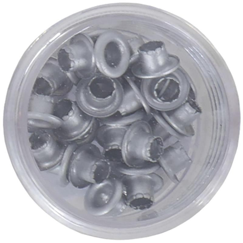 Eyelets Aluminio Metálico Natural 30 ud.