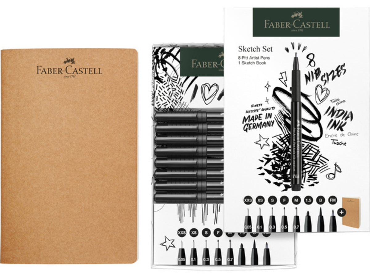 Juego de Bocetos Pitt Artits FC-267102 Faber Castell