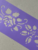 Stencil Flores 12X45