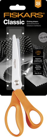 Tijeras Dentadas zig zag Fiskars 23cm